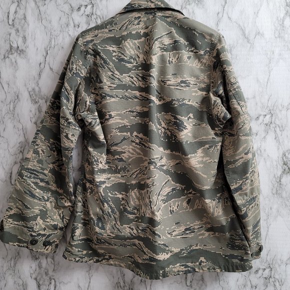 💕 Woman's utility Coat Air Force Camouflage Pattern - Picture 13 of 14